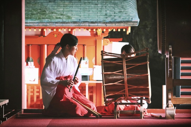 神社での儀式